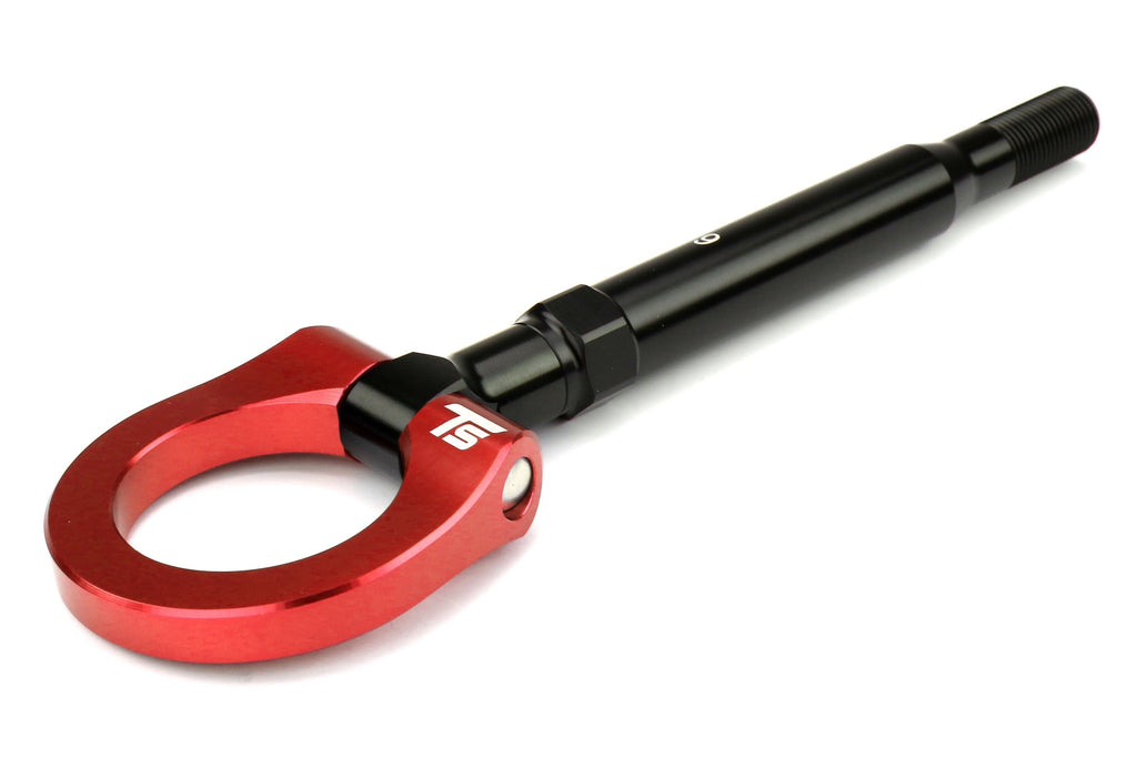 Torque Solution Rear Tow Hook Red - Scion FR-S 2013-2016 / Subaru BRZ 2013+ / Toyota 86 2017+