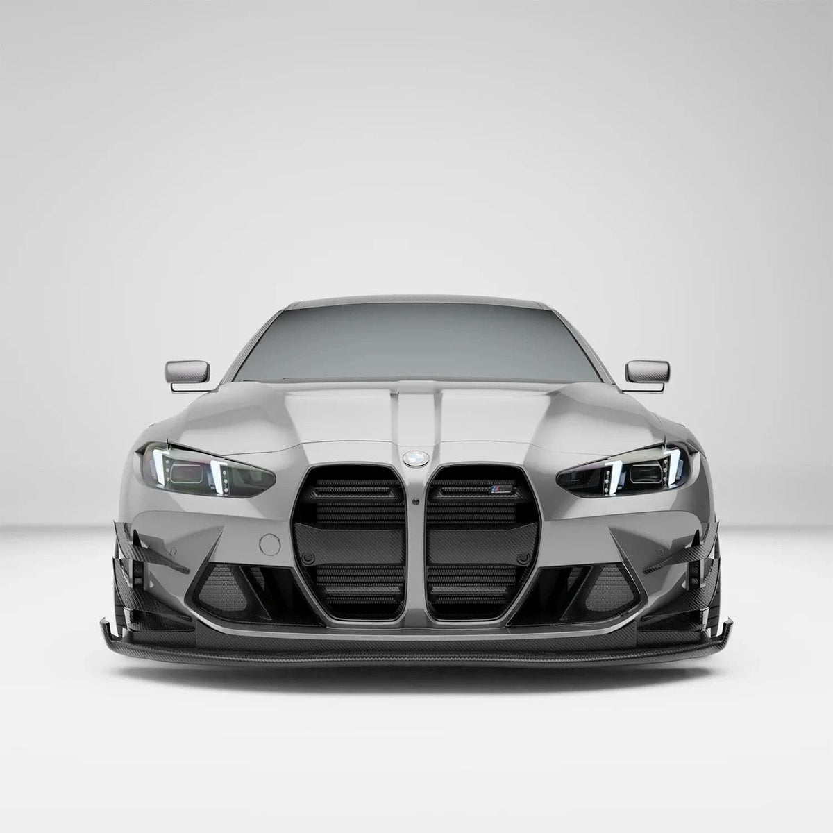 Revozport Carbon Fiber Front Splitter for BMW G82 M4