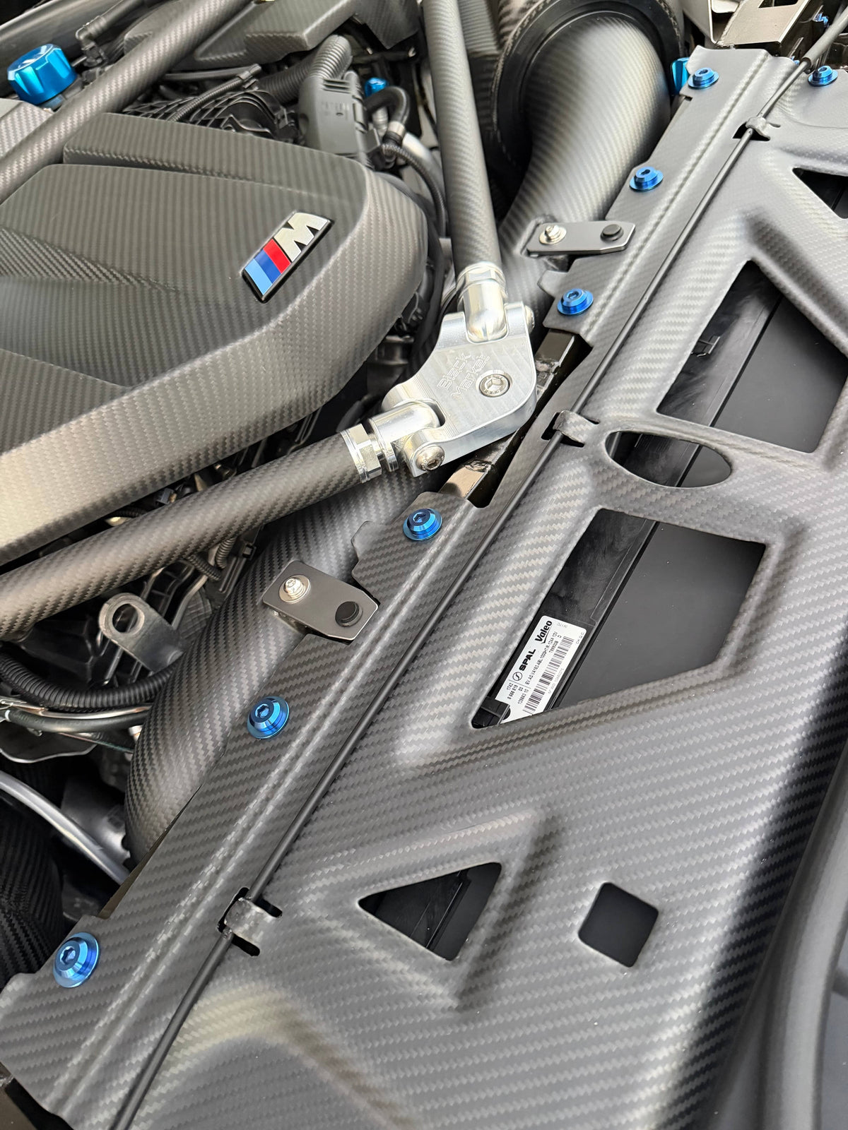 G8X Dry Carbon Fiber Cooling Shroud