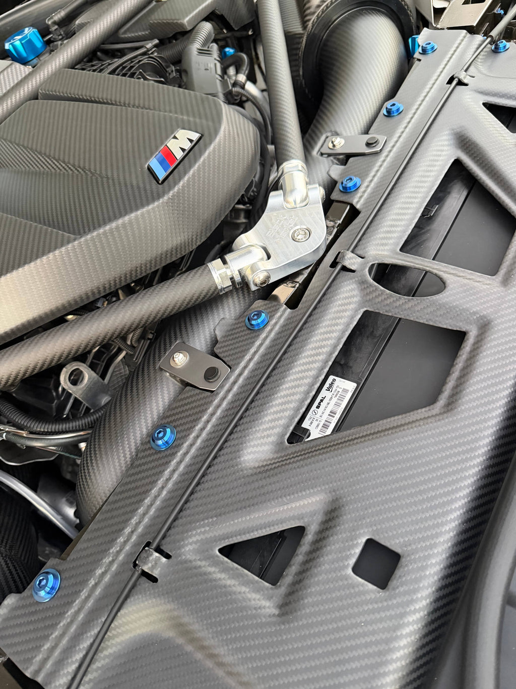 G8X Dry Carbon Fiber Cooling Shroud