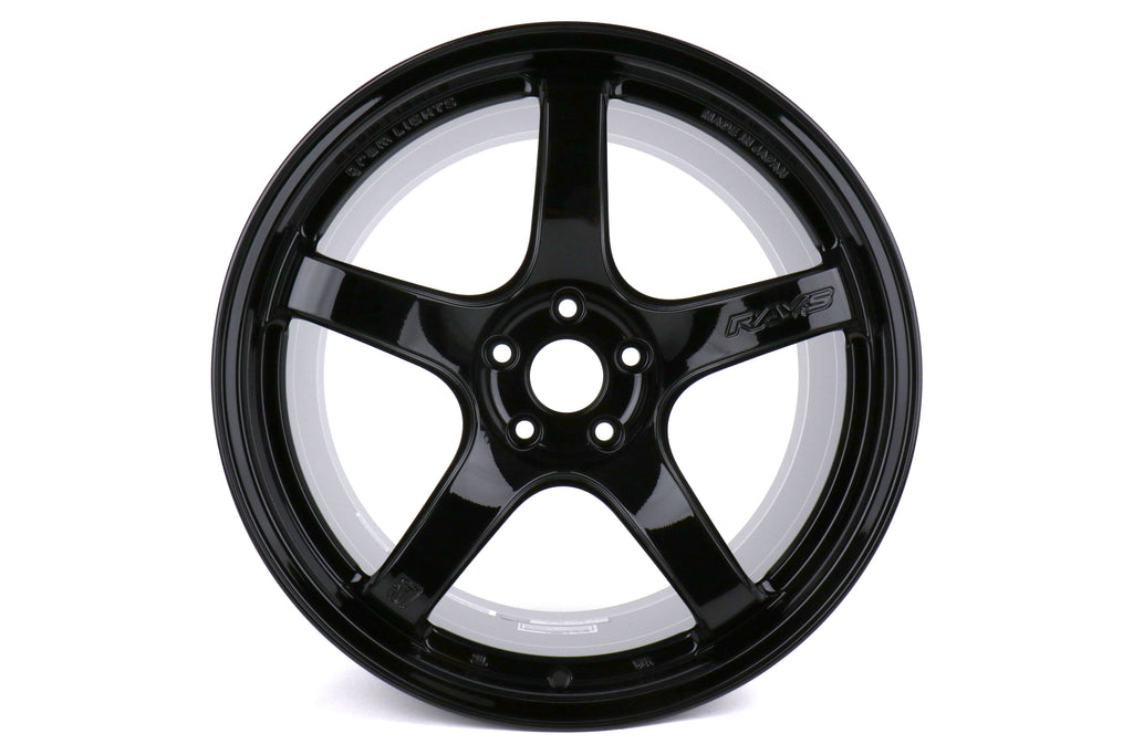 Rays Gram Lights 57CR Glossy Black 19x10.5 +35 5x112 (Rear)(Single Wheel) - 2020-2023 Toyota GR Supra