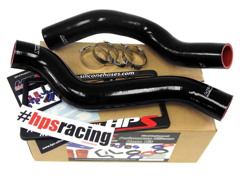 HPS Reinforced Black Silicone Radiator Hose Kit Coolant Dodge 07-10 Viper SRT-10 8.4L V10