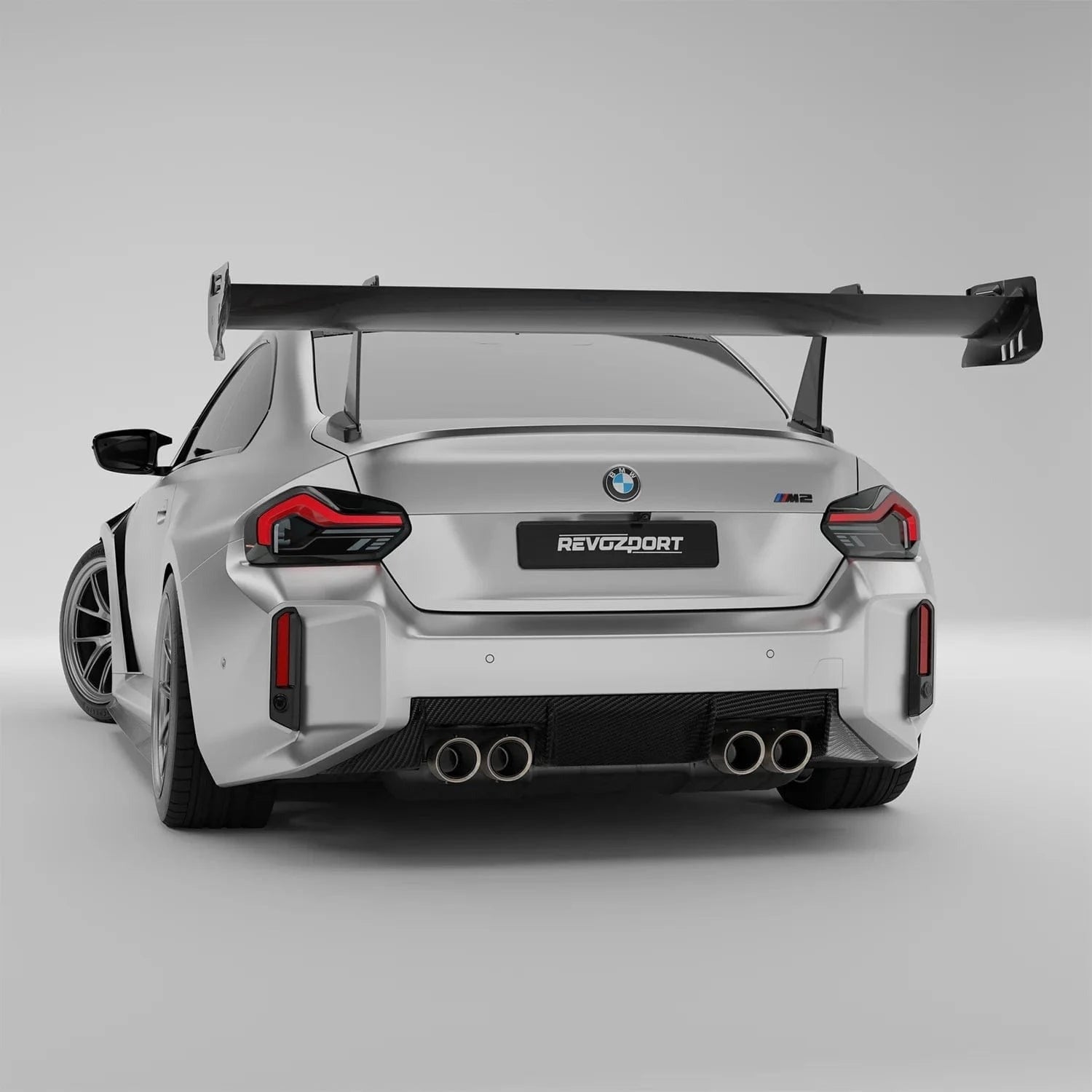 Revozport BMW M2 G87 Carbon Fiber OEM Replacement Diffuser