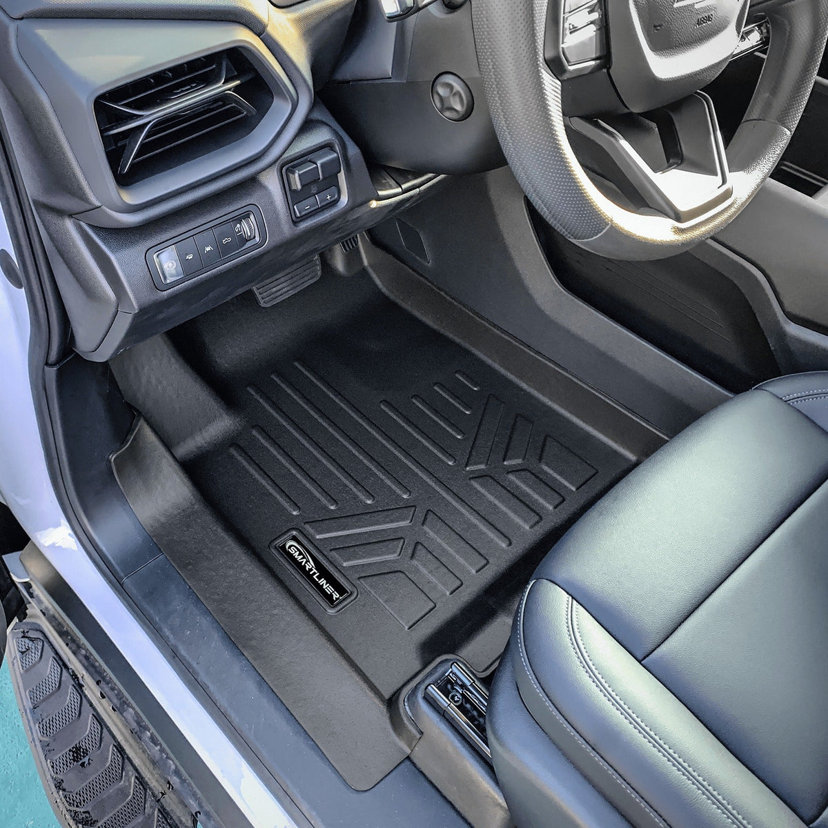 SMARTLINER Floor Liners for 2025-2026 Chevrolet Silverado EV /GMC Sierra EV