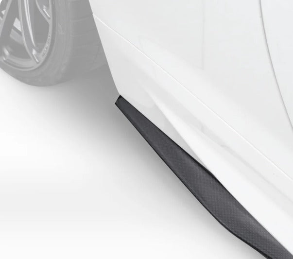 BMW F12 M6 VRS PROGRAM (2005 - 2018) VRS Aero Side Blades Carbon Fiber PP 1x1 Glossy