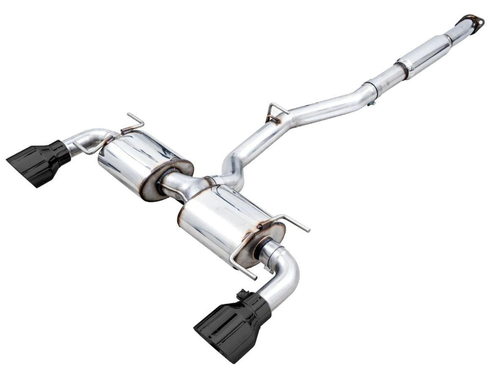 AWE Touring Edition Exhaust (Diamond Black Tips) - 2013-2016 Scion FR-S / 2013-2024 Subaru BRZ / 2017-2020 Toyota 86 / 2022-2024 GR86