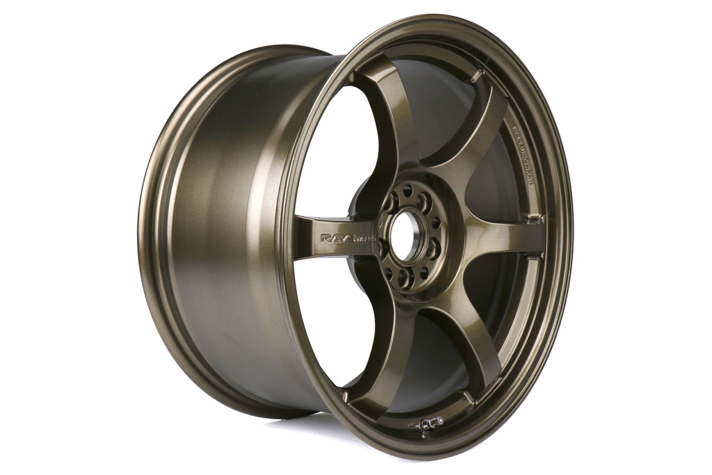 Gram Lights 57DR Almite Gold 18x9.5 +38mm 5x100 (Single Wheel) - 2013-2024 Subaru BRZ / Scion FR-S / Toyota GR86 / 2014-2018 Subaru Forester