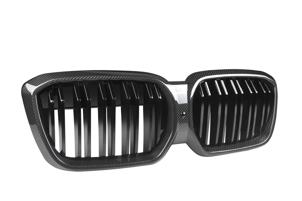 IX3 G08 BEV Double Slat Dry Carbon Fiber Grill