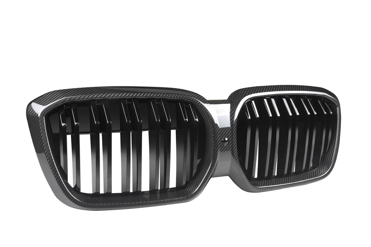 IX3 G08 BEV Double Slat Dry Carbon Fiber Grill