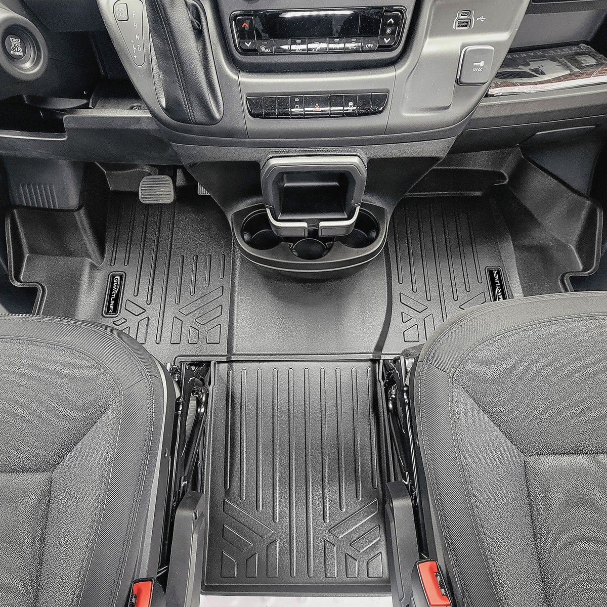 SMARTLINER Floor Liners for 2018-2026 RAM Promaster