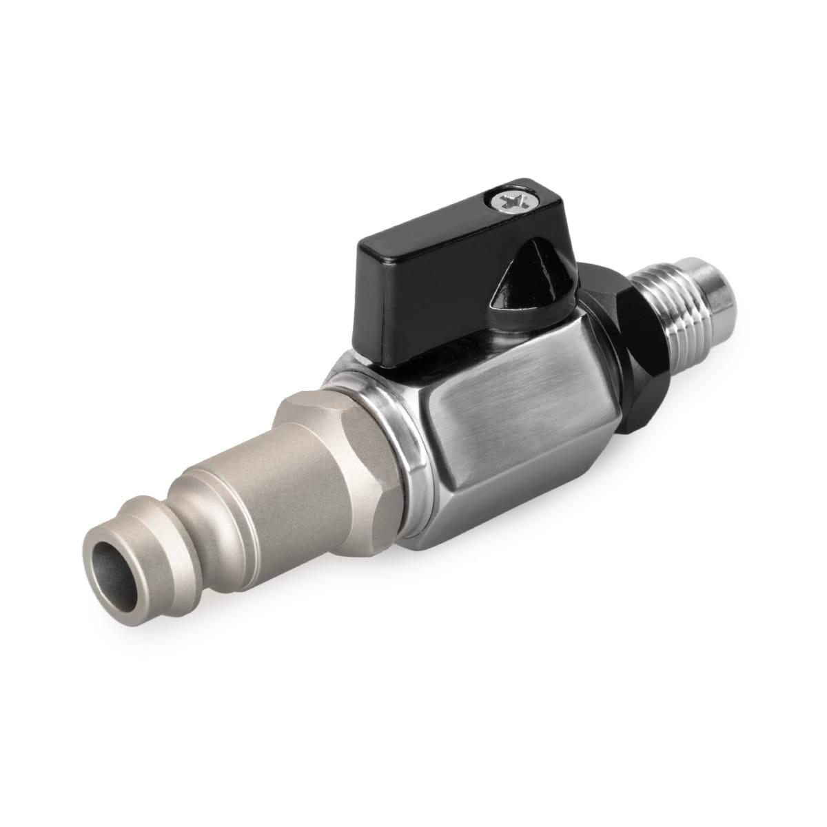Nuke Performance Air Jack Petcock Ball Valve Male Connector, AN-6
