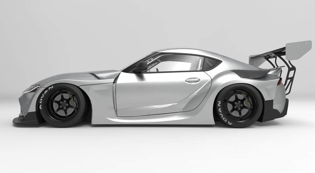 HKS Premium Body Full Kit GR SUPRA (with FRP GT wing) - 2020+ A90 Supra