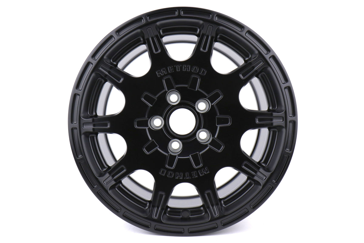Method Matte Black MR502 VT-Spec 2 15x7 +15 5x100 (Single Wheel) - 2013-2023 Subaru BRZ / Scion FR-S / Toyota GR86 / 2014-2018 Subaru Forester