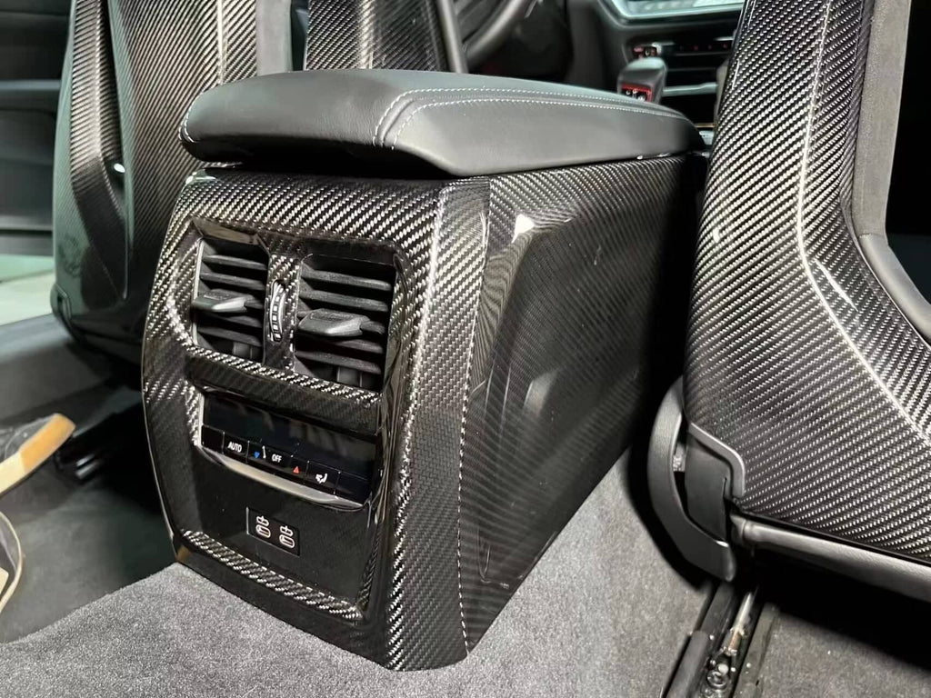 G8X M3/M4 Dry Carbon Fiber Center Console Side Trim