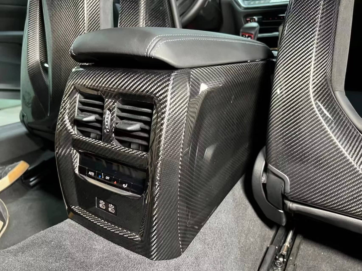 G8X M3/M4 Dry Carbon Fiber Center Console Side Trim