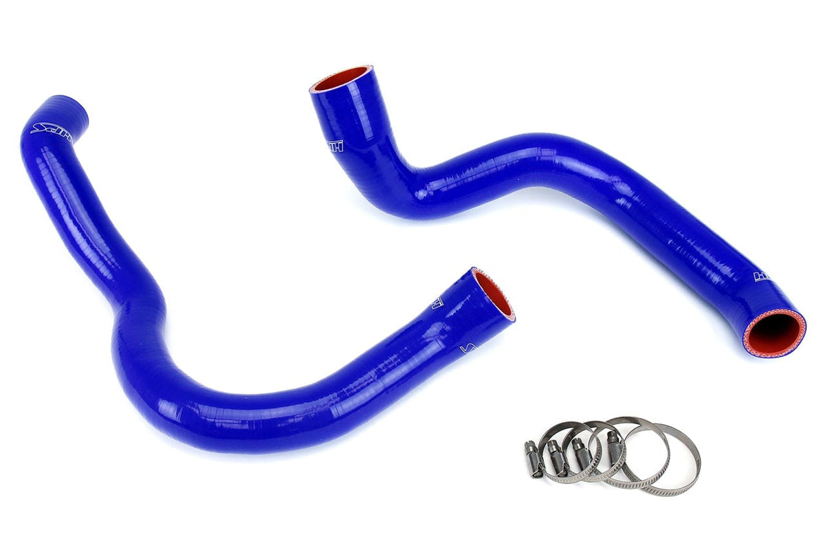 HPS Blue Reinforced Silicone Radiator Hose Kit Coolant Jeep 91-01 Cherokee XJ 4.0L