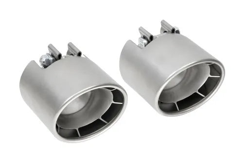 Porsche 718 GT4 / Spyder / GTS 4.0L SOUL Weissach-Style Bolt-On Exhaust Tips