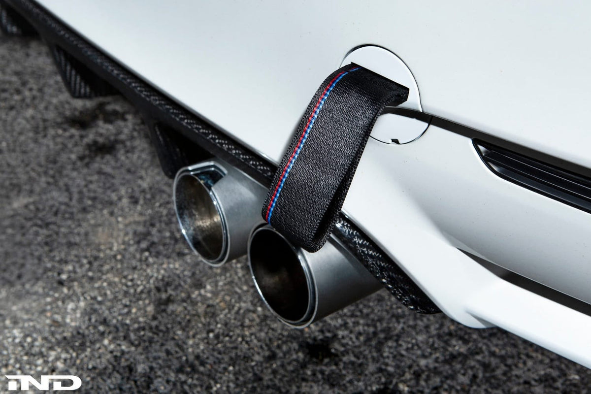 Fall-Line Motorsports Tow Strap - BMW / F8X / M2 / M3 / M4 / Toyota / A90 / Supra