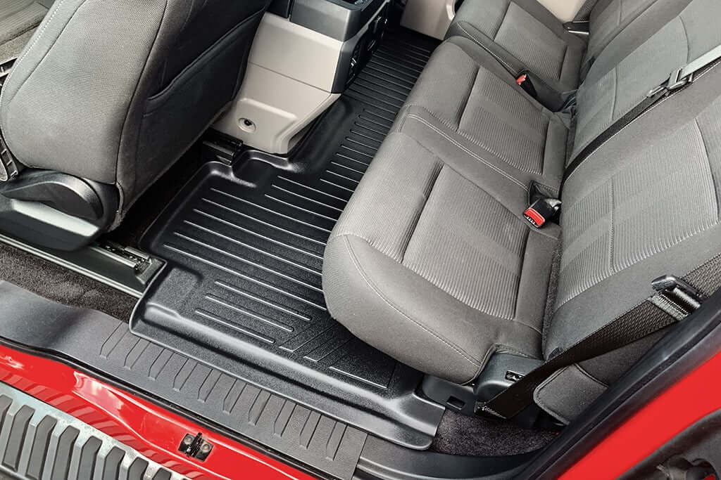 SMARTLINER Floor Liners for 2017-2026 SuperCab | Vinyl | & Bucket Seats