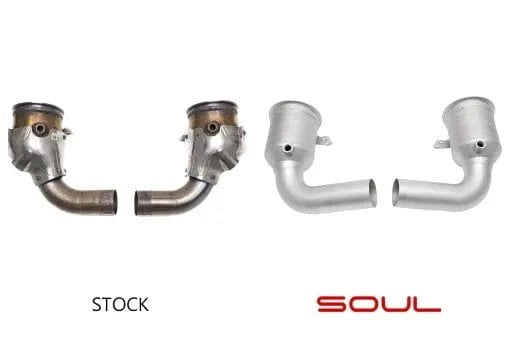 Porsche 992 Turbo Sport Catalytic Converters (PSE ONLY) - US Models / Non-GPF equipped vehicles