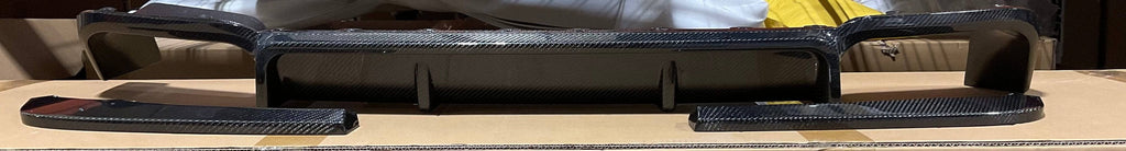 OPEN BOX - X3 Carbon Fiber Rear Diffuser (Gloss Finish)