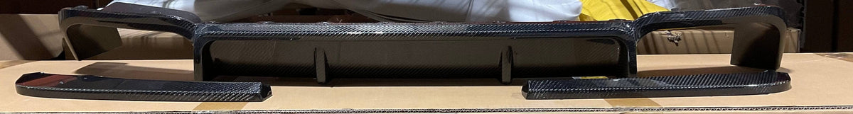 OPEN BOX - X3 Carbon Fiber Rear Diffuser (Gloss Finish)