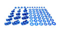 Dress Up Bolts Stage 2 Titanium Hardware Engine Bay Kit (Blue) - 2020-2024 Toyota Supra MKV