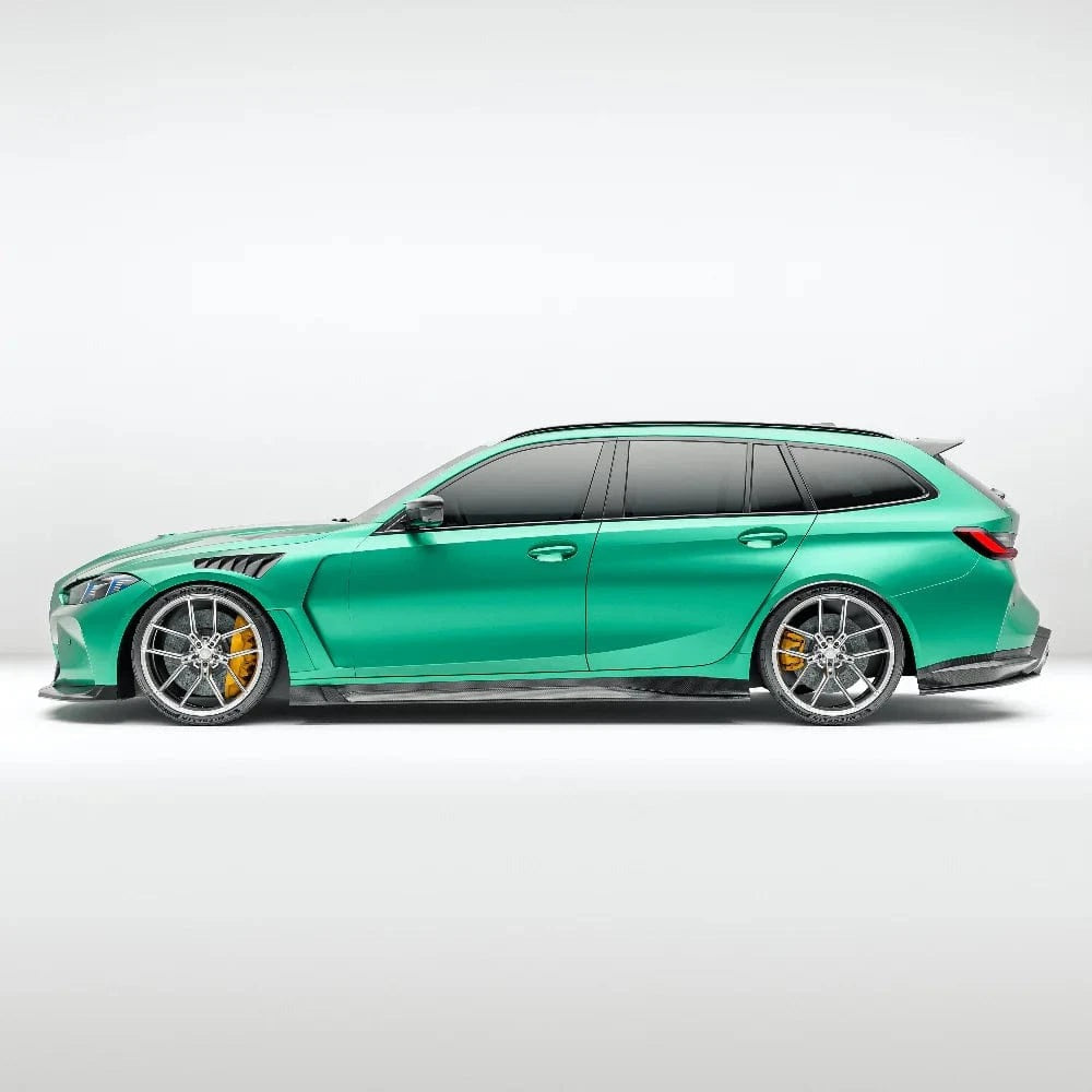 Revozport Carbon Fiber Side Skirts for BMW G80 G81 M3 2021-2024