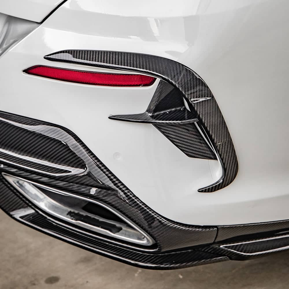 G14 SQ-B Style Dry Carbon Fiber Rear Vent Trim