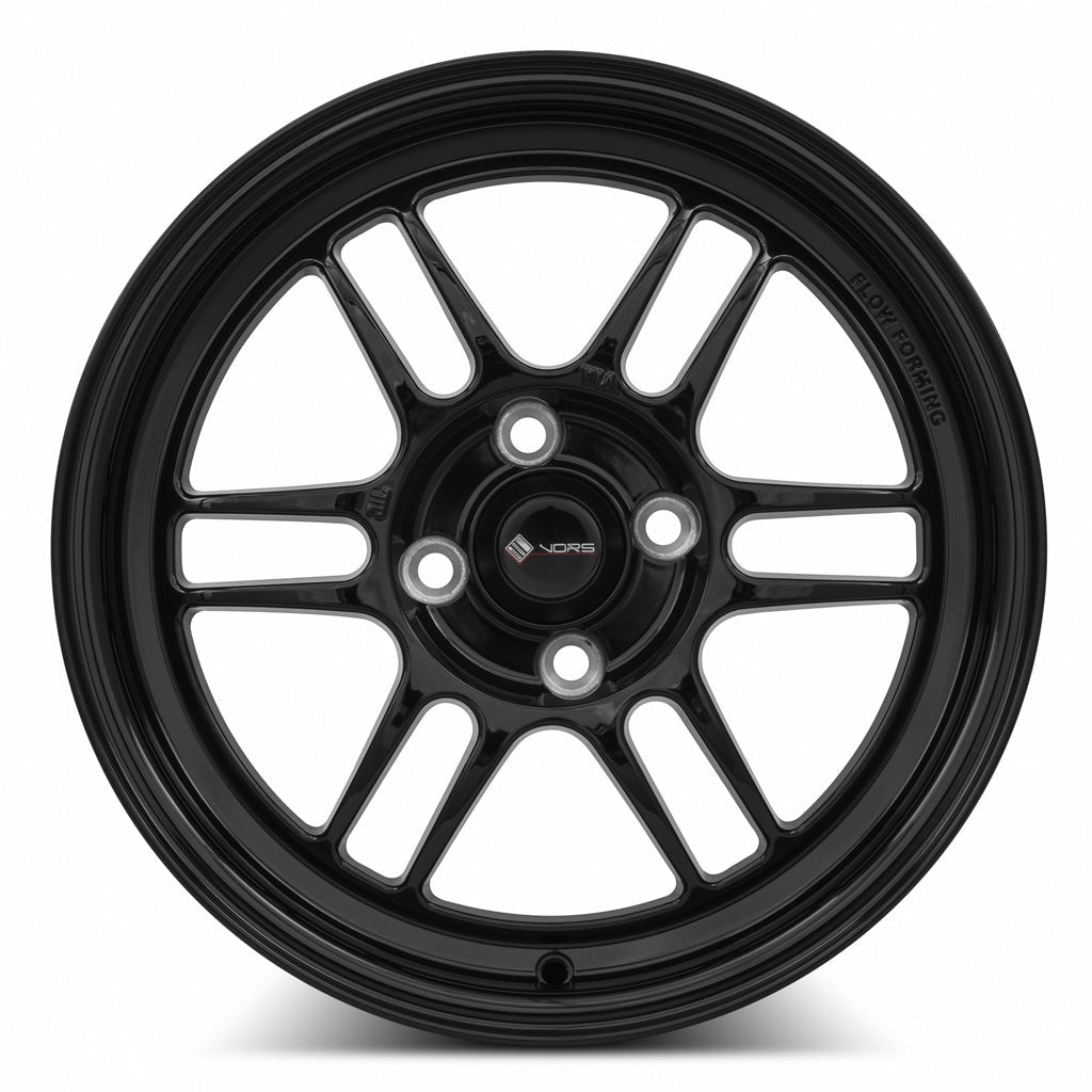 VORS LT01 15" 4x98 Gloss Black