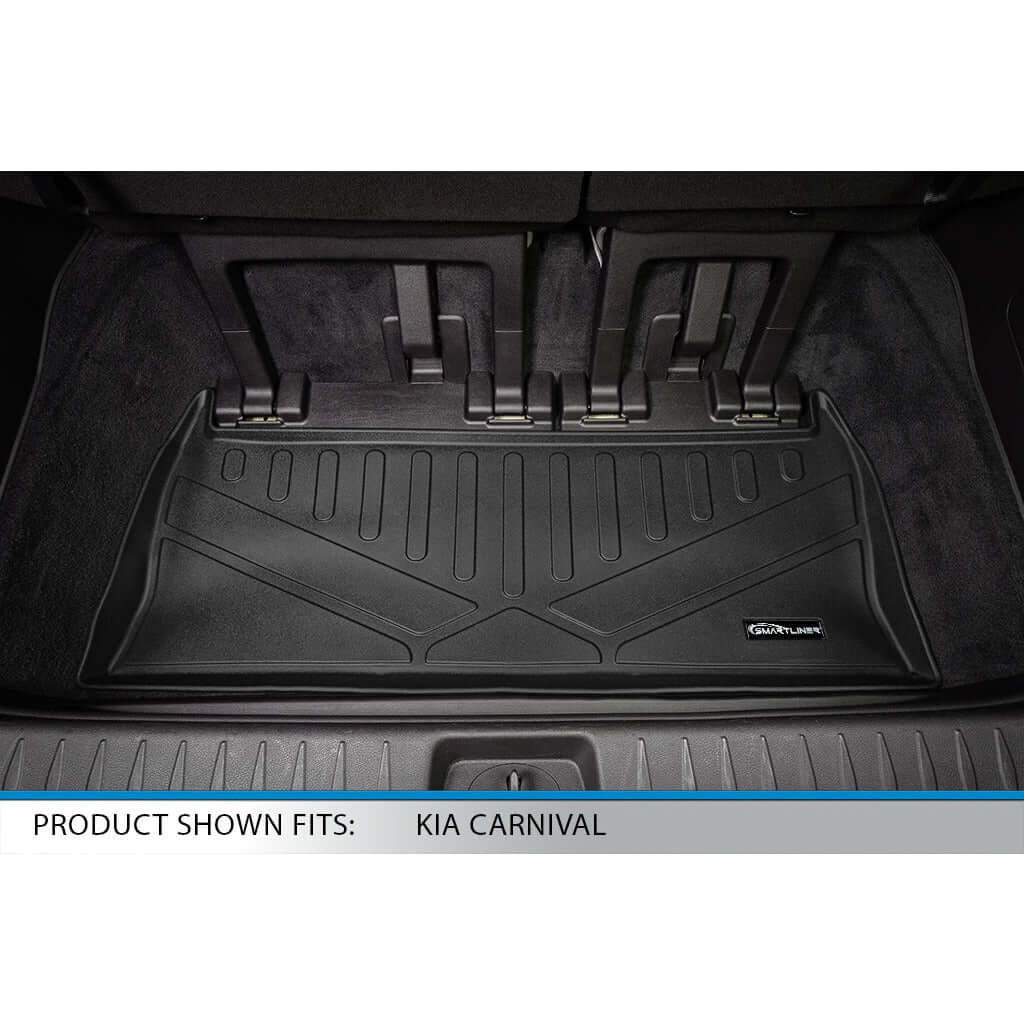 SMARTLINER Floor Liners for 2022-2026 Kia Carnival (7 Passenger Models With 2nd Row VIP Seats)