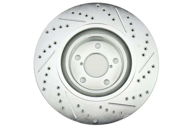 Stoptech C-Tek Sport Drilled and Slotted Front Rotor Pair - 2013-2021 FRS / BRZ / 86