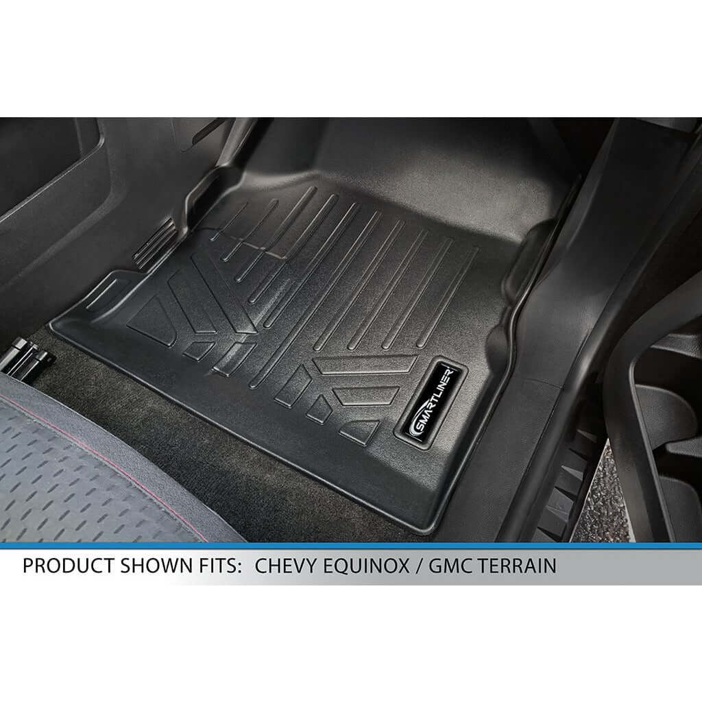 Smart TrimTM Floor Liners For 2011-2017 Chevy Equinox / GMC Terrain (with Dual Front Floor Posts)
