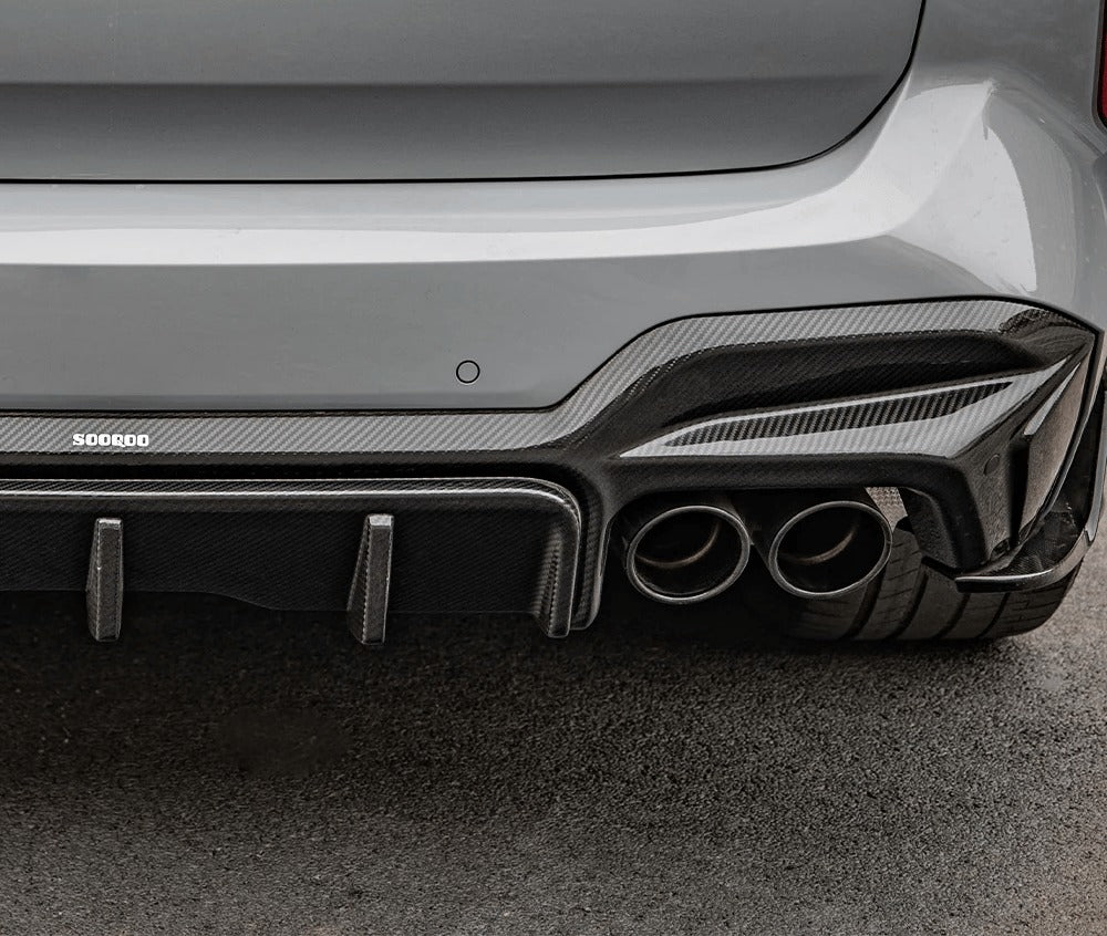 F97 X3M LCI SQ Style Dry Carbon Diffuser