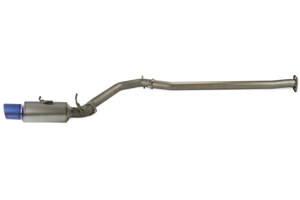 Invidia Full Titanium Single Exit Cat Back Exhaust - Burnt Tips - 2013-2024 Scion FR-S / Subaru BRZ / Toyota GR86