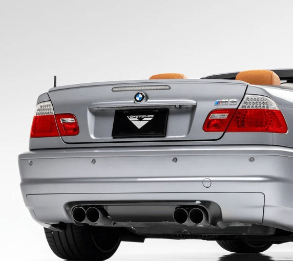 VORSTEINER BMW E46 M3 V-CSL Aero Rear Diffuser Carbon Fiber PP 1x1 Glossy