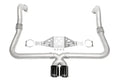 Porsche 718 Cayman / Boxster Performance Exhaust System - Manual Trans - Chrome Dual Wall