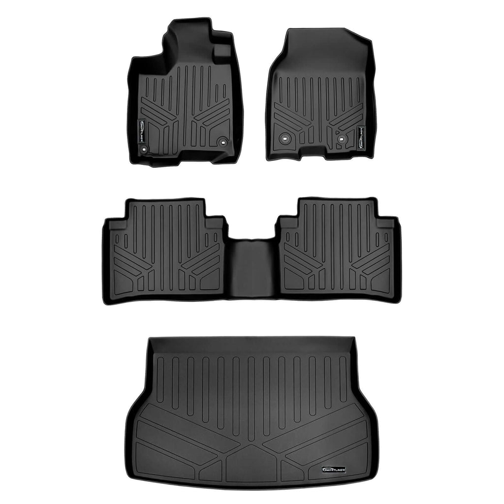 SMARTLINER Floor Liners for 2013-2018 Acura RDX with 4-Way Front Passenger Seat (No Technology Package)