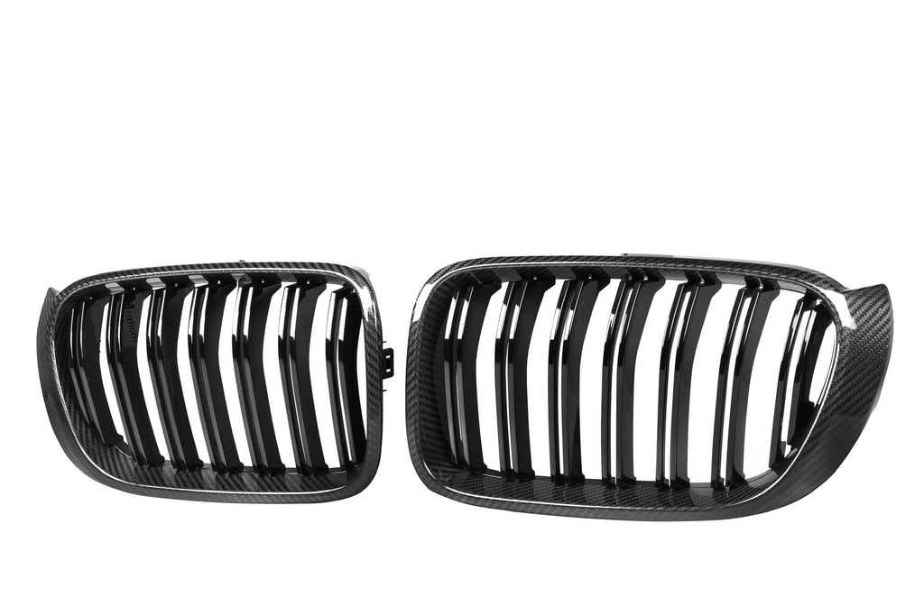 X3/X4 F25/F26 LCI Double Slat Dry Carbon Fiber Grill
