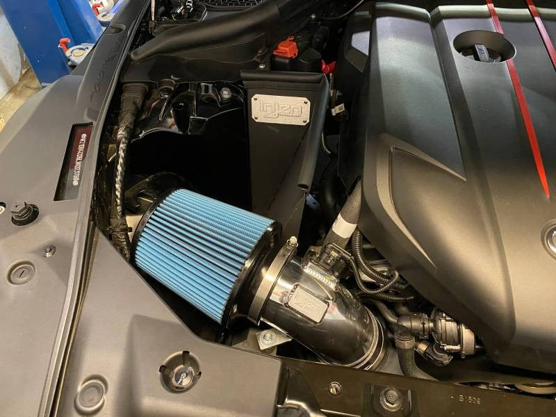 Injen Technology Polished Cold Air Intake System with SuperNano-Web Dry Air Filter - 2020+ A90 Supra