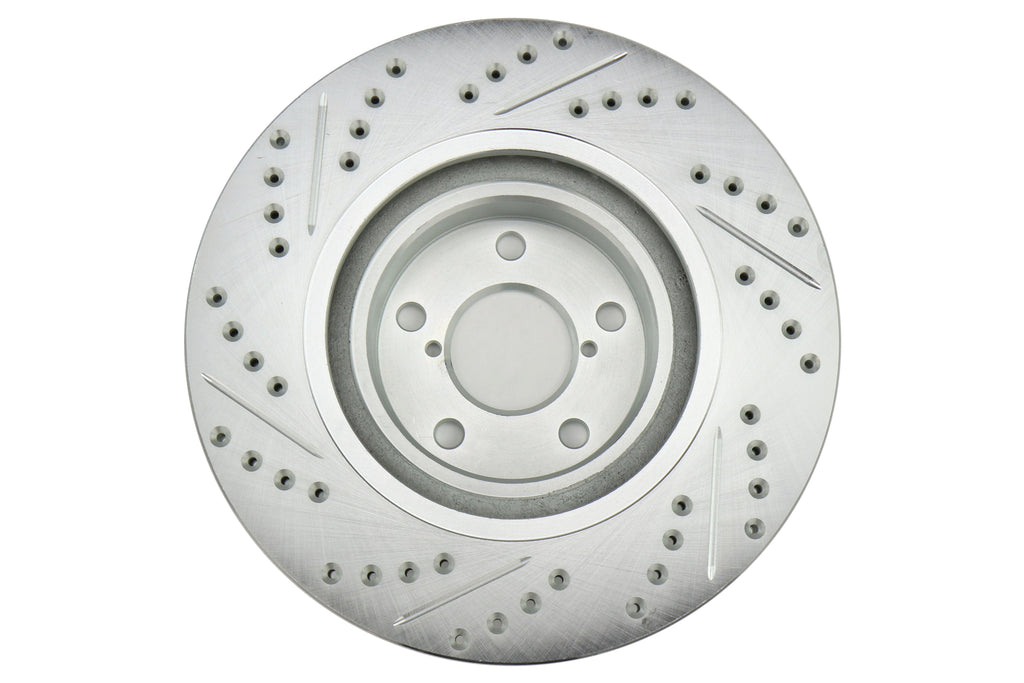 Stoptech C-Tek Sport Drilled and Slotted Front Rotor Pair - 2013-2021 FRS / BRZ / 86