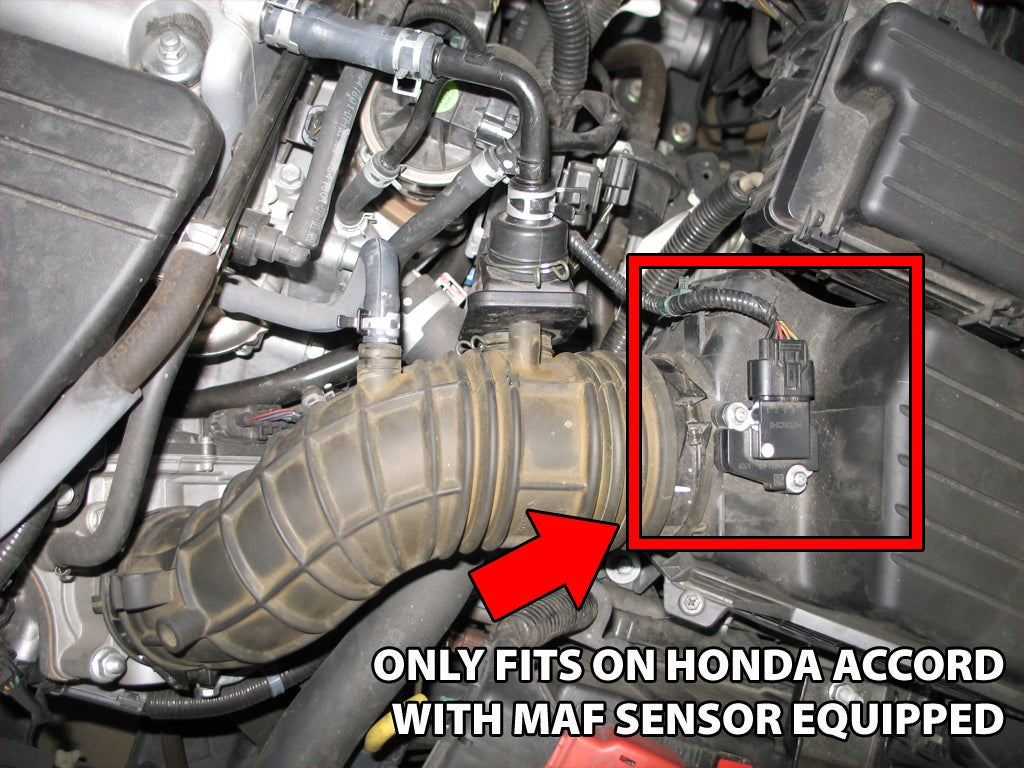HPS Shortram Air Intake Kit 2003-2007 Honda Accord 2.4L with MAF Sensor SULEV, Includes Heat Shield, 827-173