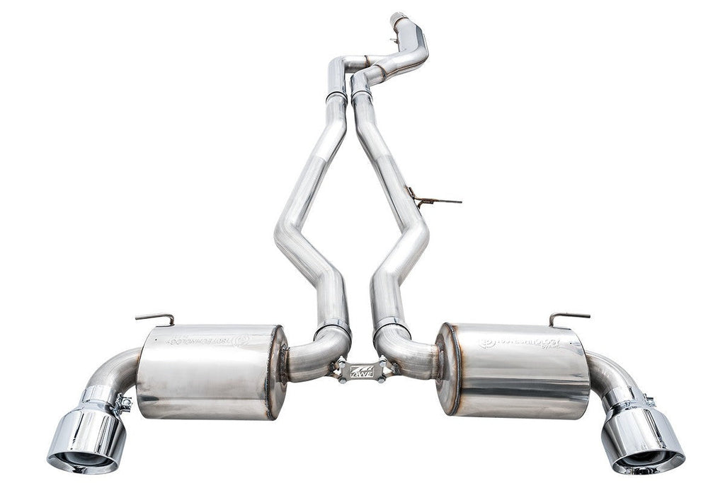 AWE Non-Resonated Touring Edition Exhaust - 2020-2024 Toyota GR Supra