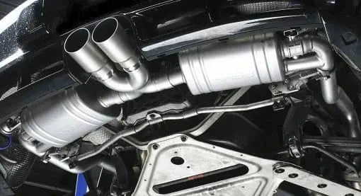 Porsche 987.2 Cayman / Boxster Valved Exhaust System -Slash Cut Single Wall