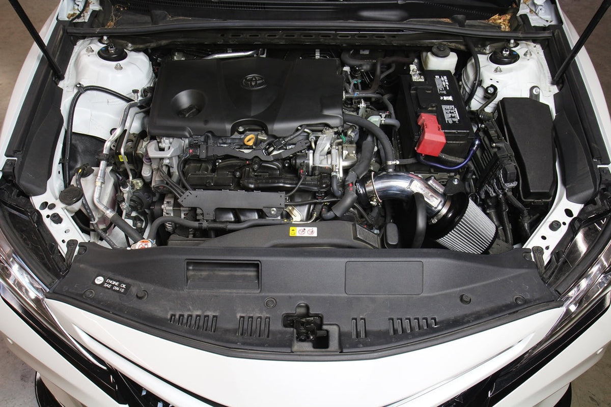 HPS Performance Air Intake Kit 2018-2024 Toyota Camry 2.5L, Includes Heat Shield, 827-665