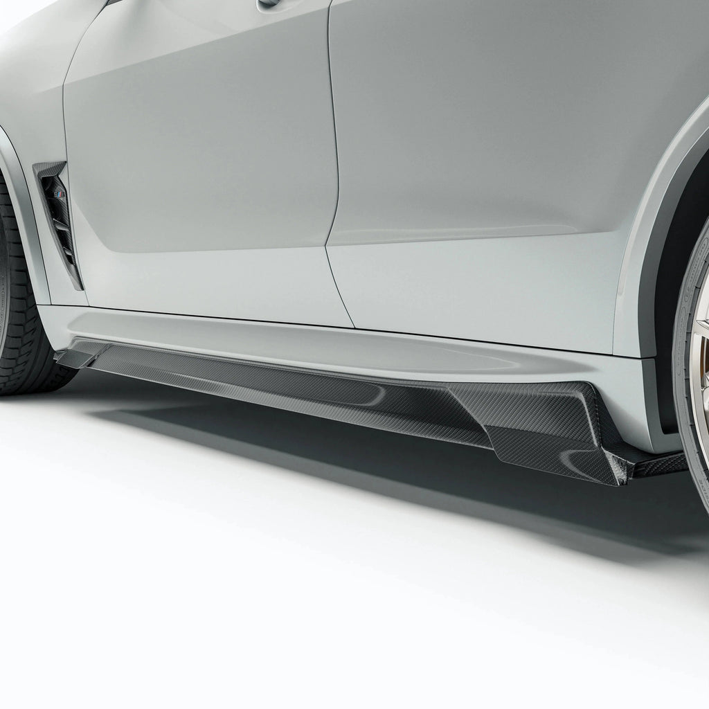 Revozport Carbon Fiber Side Skirts for BMW X5M F95 LCI (2023+)