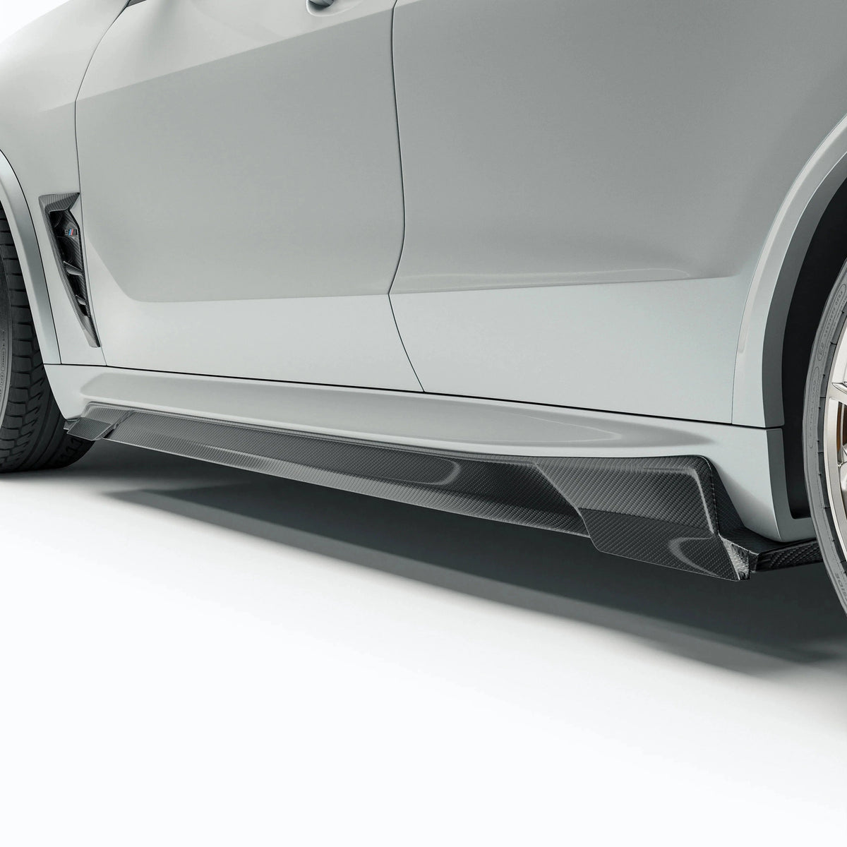 Revozport Carbon Fiber Side Skirts for BMW X5M F95 LCI (2023+)