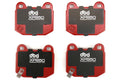 DBA XP650 Track Performance Rear Brake Pads - 2004-2017 Subaru STI / Mitsubishi Evo / OEM Brembo Applications