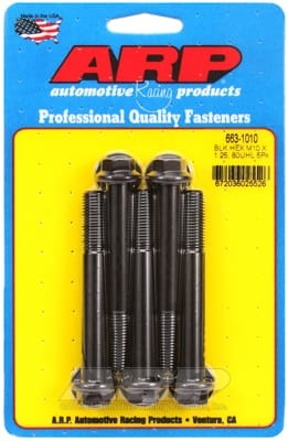 ARP M10 x 1.25 80mm UHL Hex SS Bolts (Set of 5)