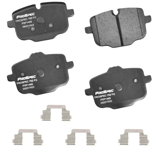 BMW G30 5-Series Rear Ceramic Brake Pad Set By ProSpec 34216892642 or 34216870552